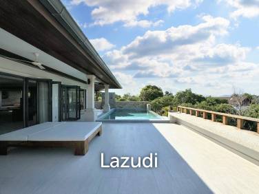 Newly Renovated 4-Bed Sea View Villa in Plai Laem, Koh Samui