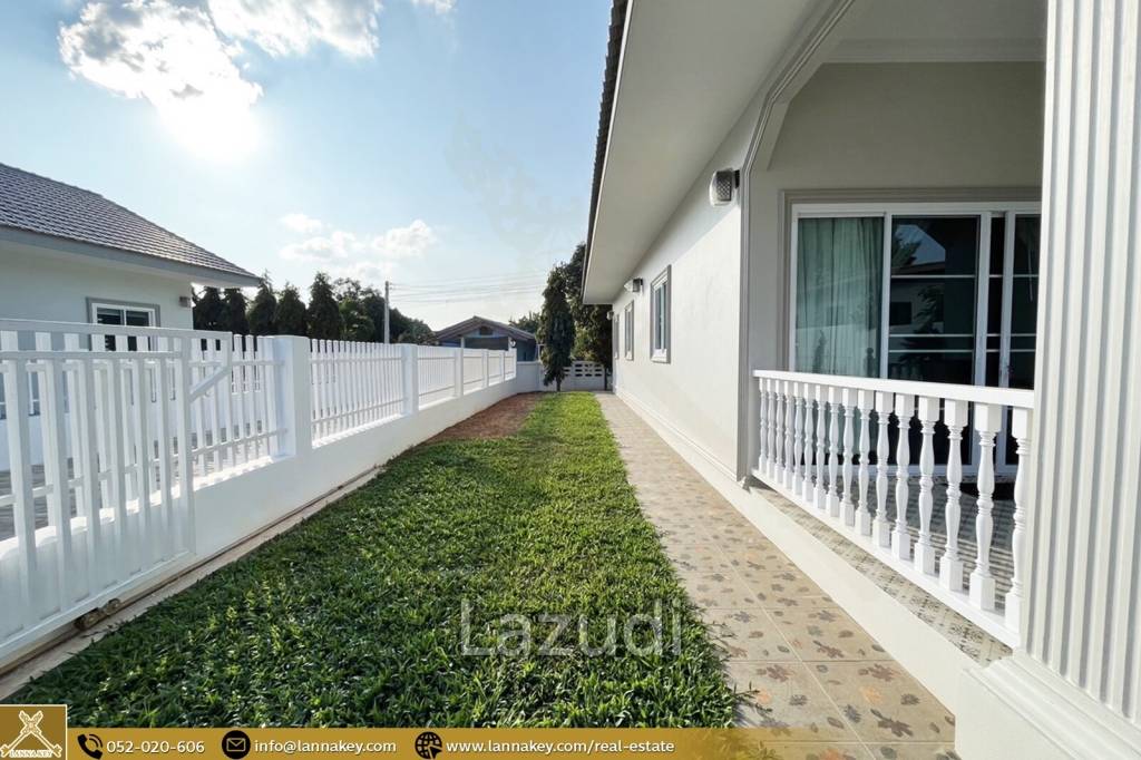 New cozy 2 bedrooms house for sale in Wiang Chai