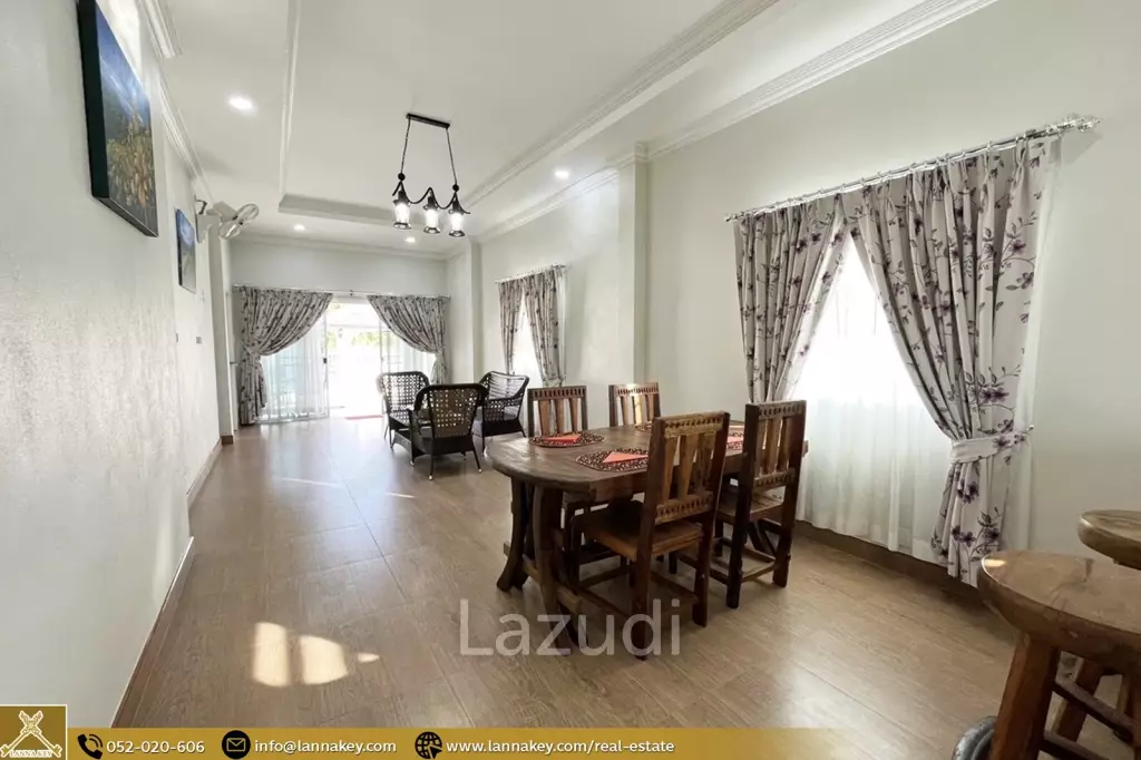 New cozy 2 bedrooms house for sale in Wiang Chai