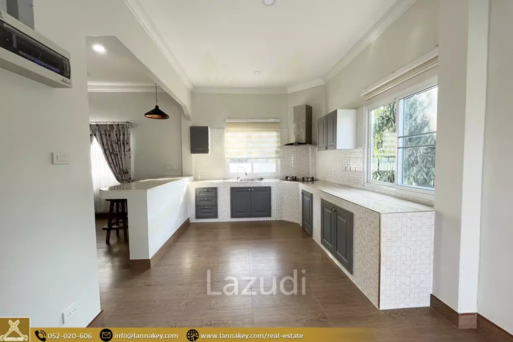 New cozy 2 bedrooms house for sale in Wiang Chai