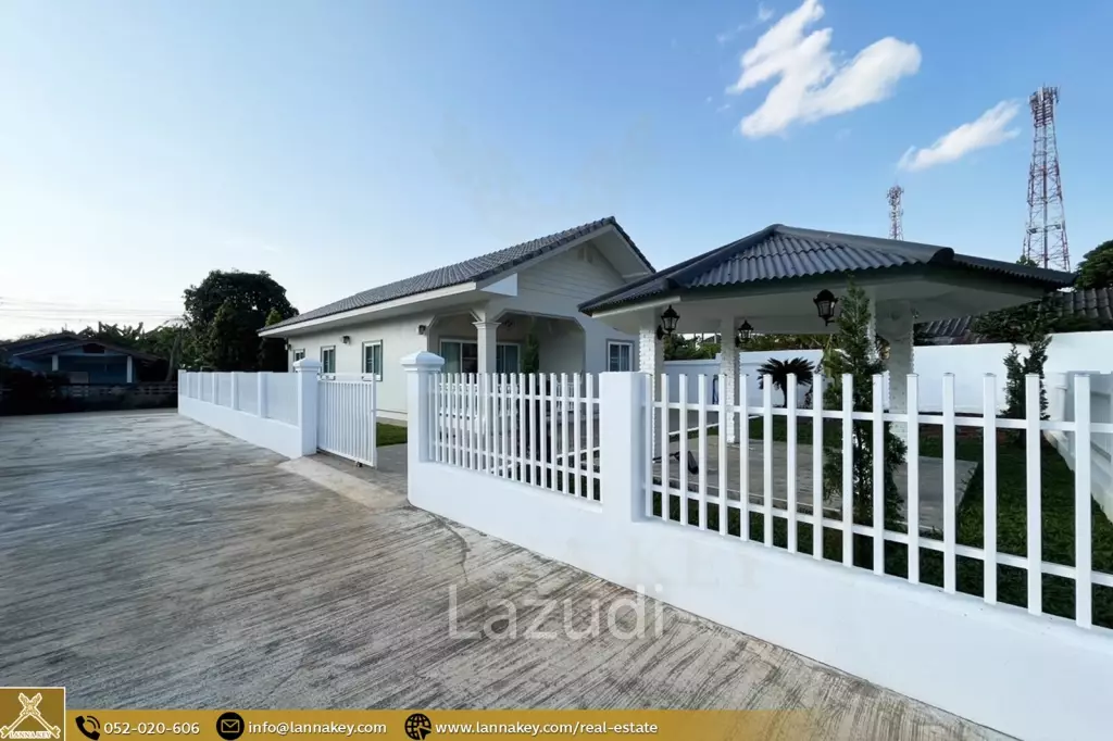 New cozy 2 bedrooms house for sale in Wiang Chai