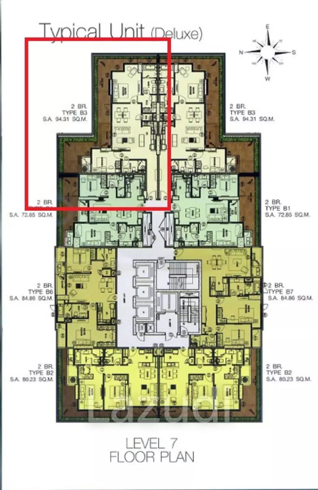 2 Bedroom 2 Bathroom 94 SQ.M. at Q Langsuan