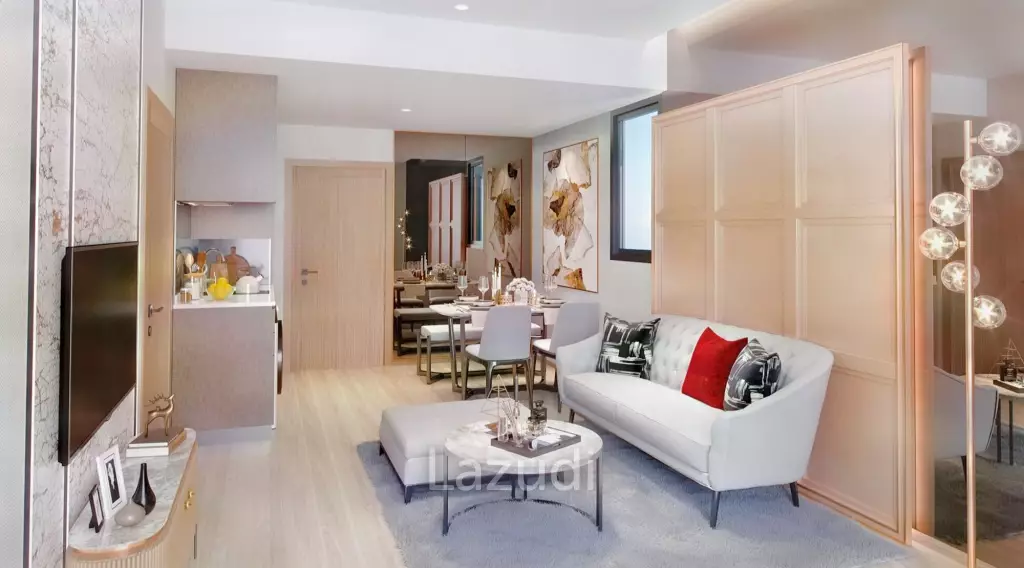 1 Bed 1 Bath 34.9SQ.M. The Crown Residences