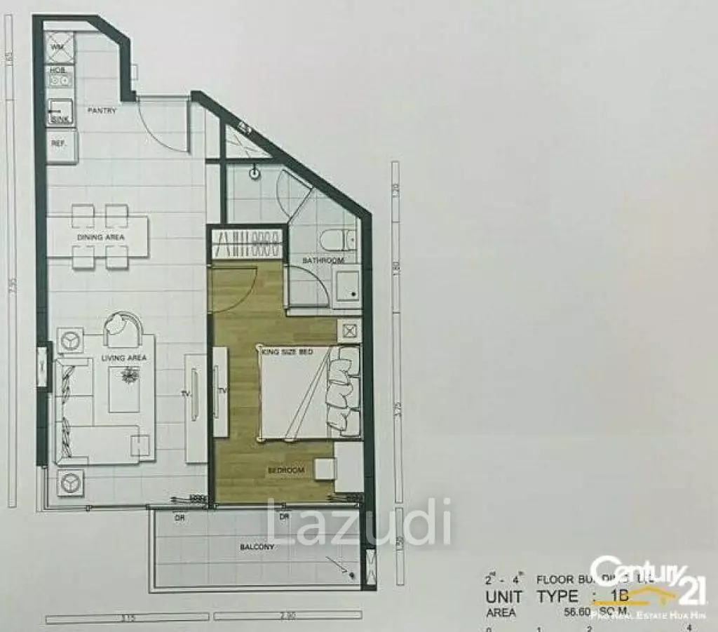 1 Bed Pool View Condo