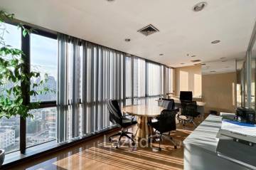 Fully Furnished + Fitted Office Space for Rent in Bangkok - SinoThai Building on Asoke Road Near MRT Sukhumvit + BTS Asok