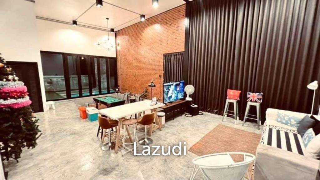3 bedroom 4 bathrooms 408 sqm pool villa in Huay Yai