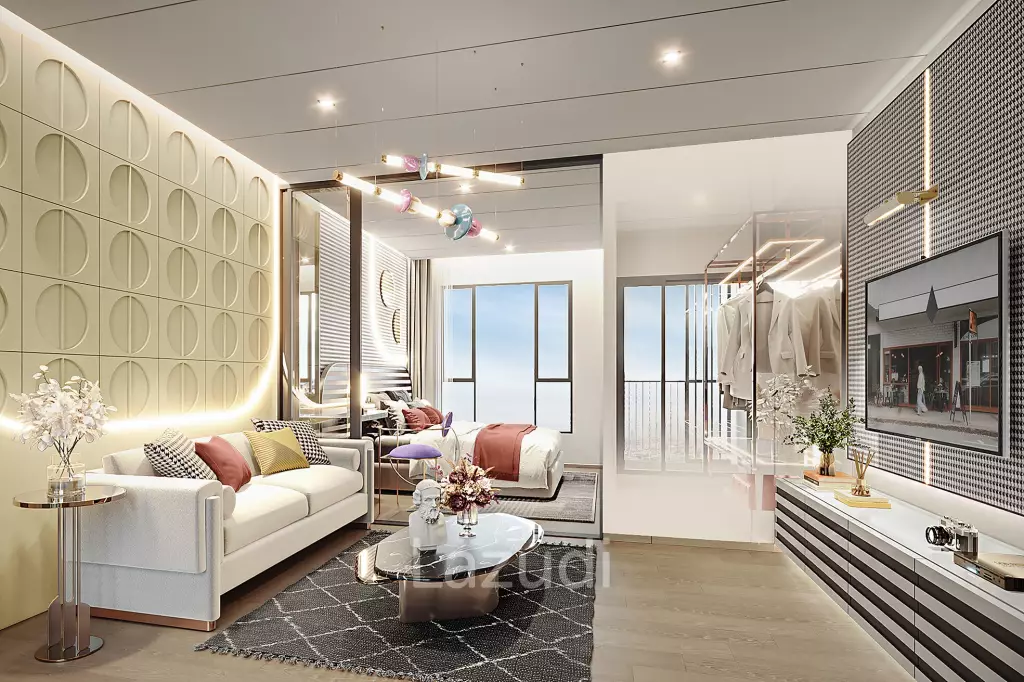 31 sqm 1 Bedroom Condo on 16th Floor at Aspire Sukhumvit-Rama 4 Phra Khanong Bangkok