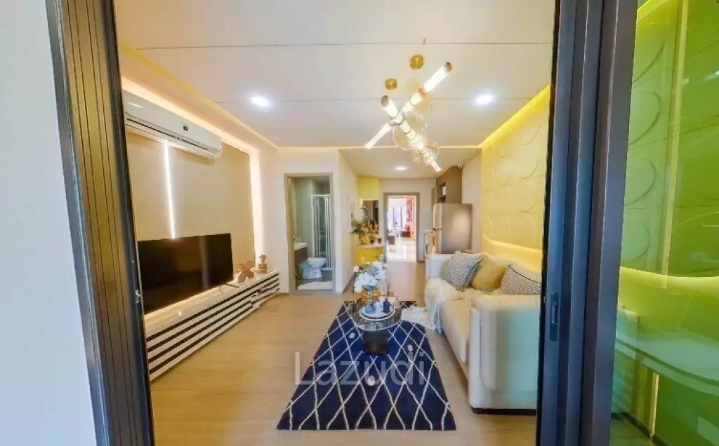 34 sqm stylish 1 bedroom condo on 9th floor at Aspire Sukhumvit-Rama 4 Phra Khanong