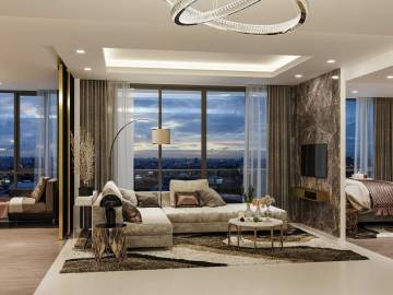 2 Bed 2 Bath 73.75 SQ.M. The Rich Ploenchit-Nana