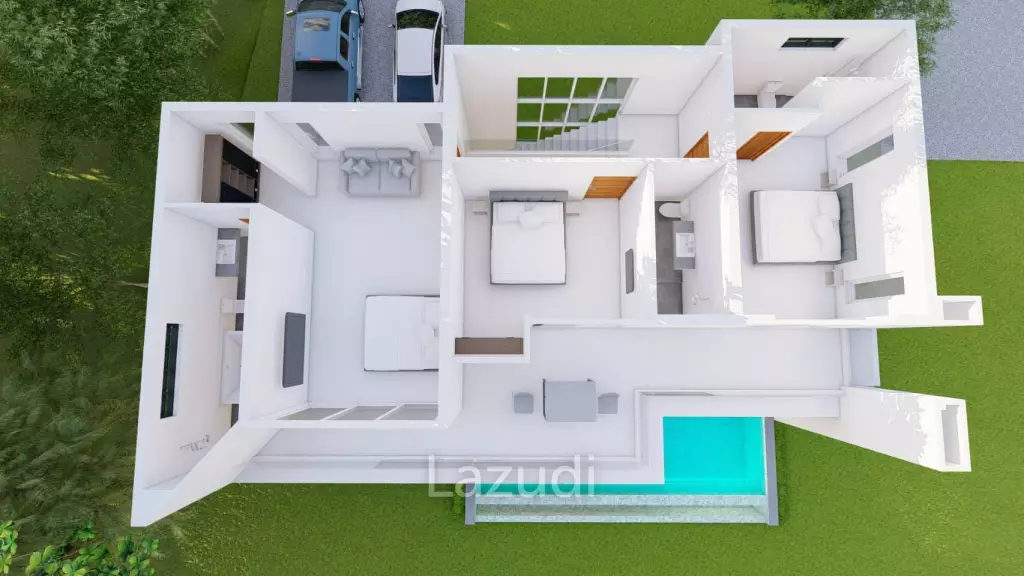 4 Bed 5 Bath 328 SQ.M. Windy Pool Villa Samui