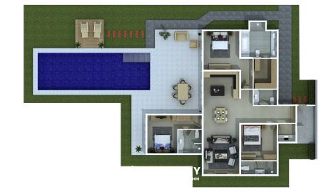 728 Sqm 3 Bed 4 Bath Villa For Sale