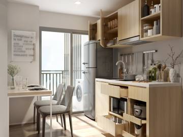 1 Bed 1 Bath 25.66 SQ.M. The Nest Sukhumvit 64