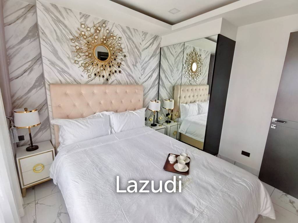 2 ห้องนอน 1 ห้องน้ำ 42.40 ตร.ม อคาเดีย มิลเลนเนียม ทาวเวอร์
