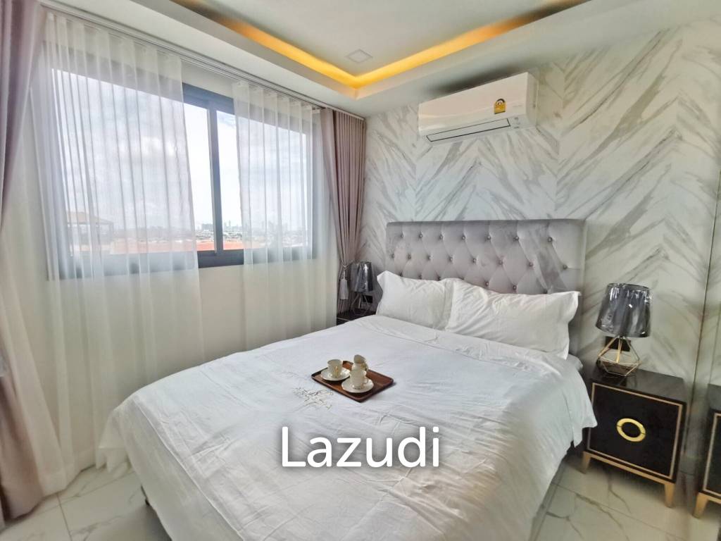 2 ห้องนอน 1 ห้องน้ำ 42.40 ตร.ม อคาเดีย มิลเลนเนียม ทาวเวอร์