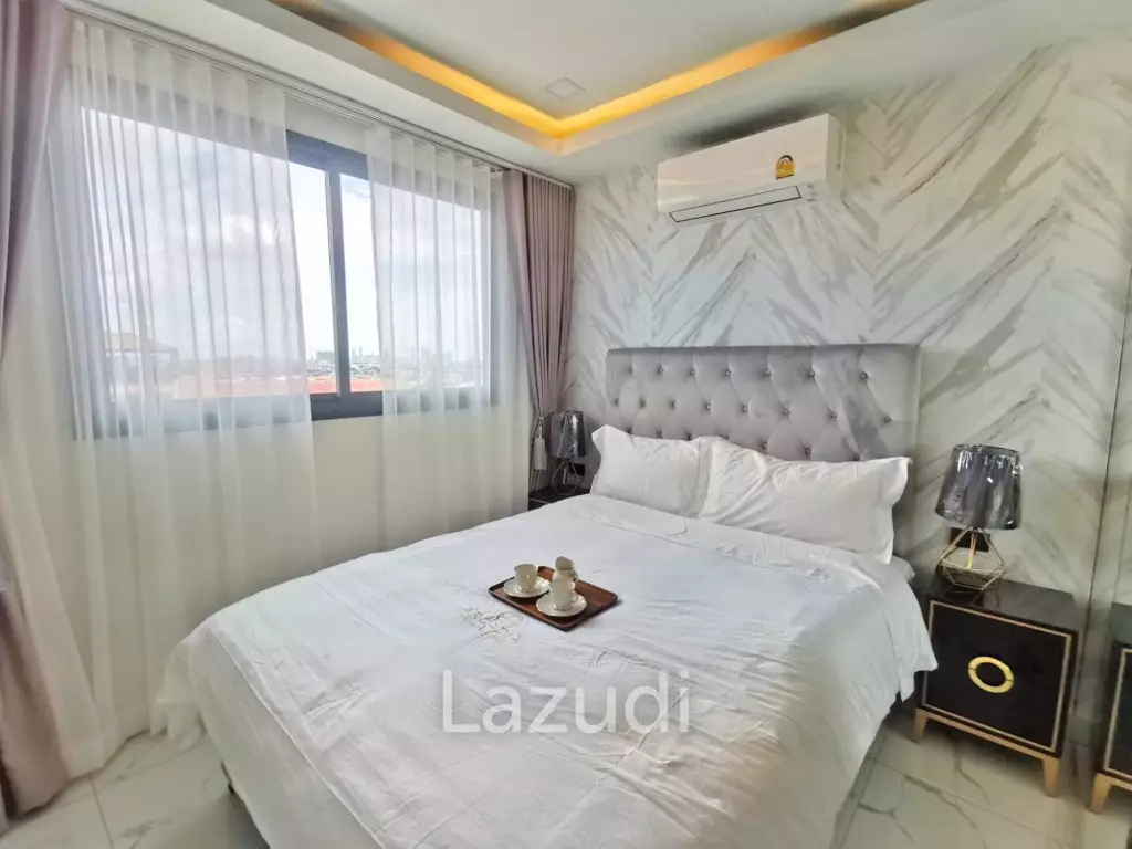 2 ห้องนอน 1 ห้องน้ำ 42.40 ตร.ม อคาเดีย มิลเลนเนียม ทาวเวอร์