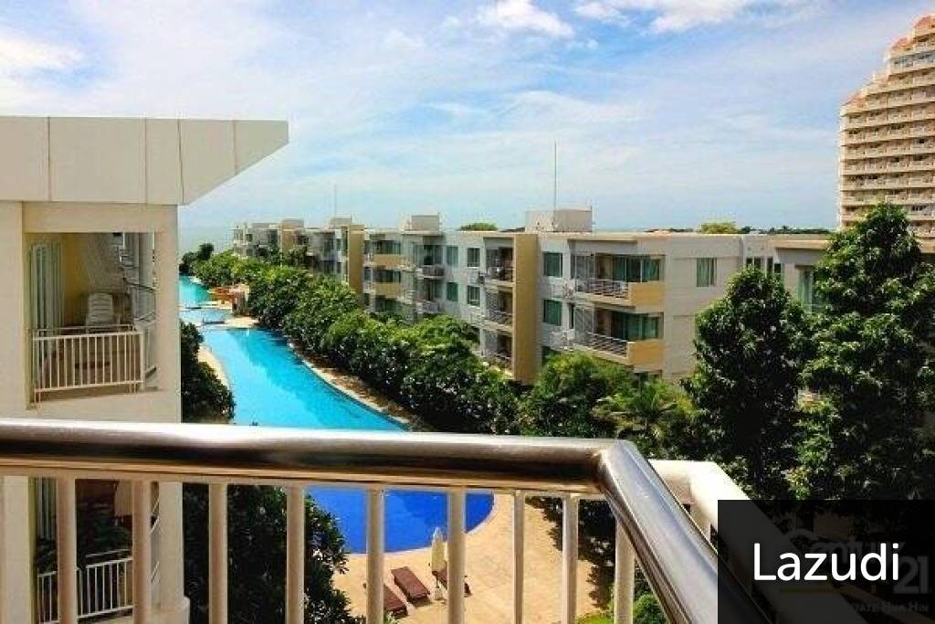 2 Bed Beachfront Condo with Nice View in Town