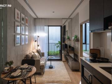 1 Bed 1 Bath 26 SQ.M. Nue District Rama 9