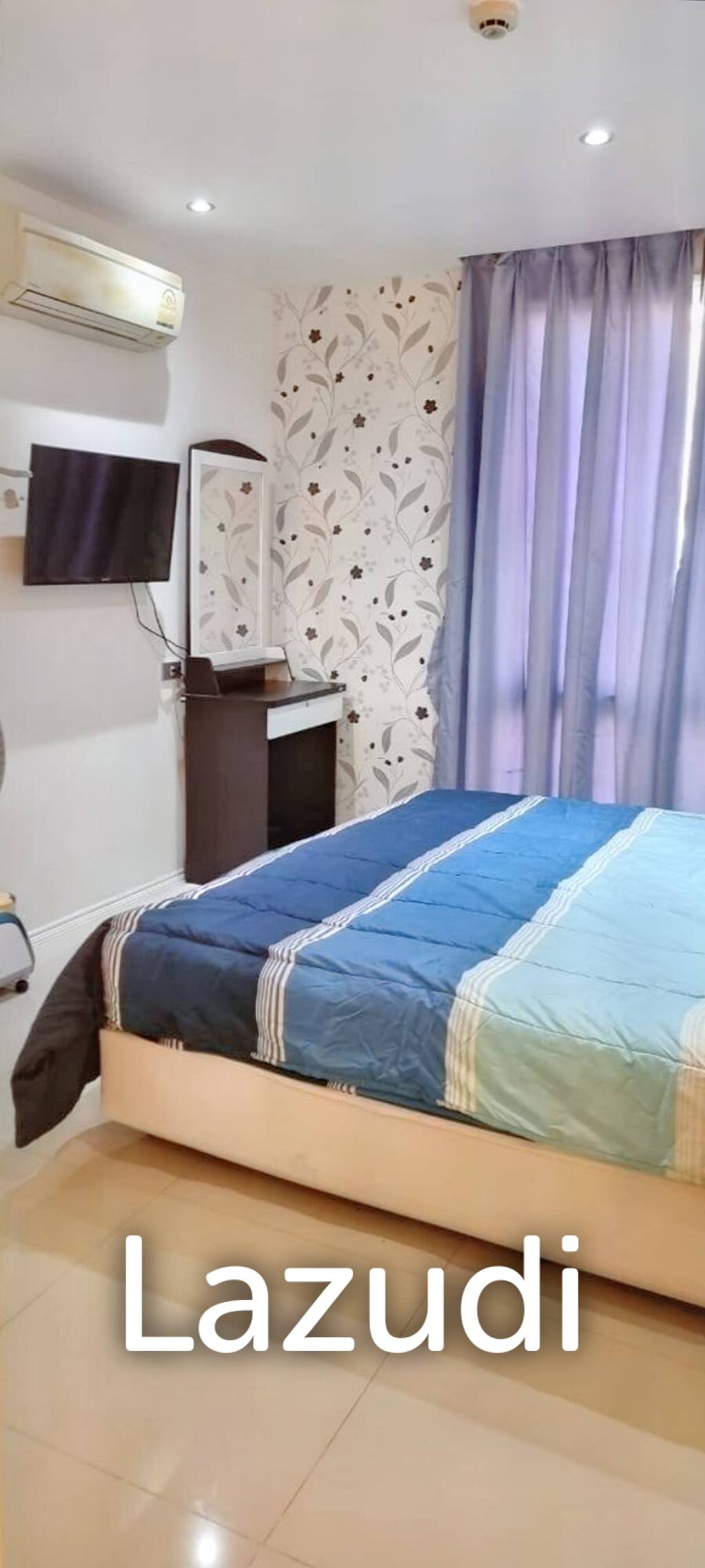 1 ห้องนอน 1 ห้องน้ำ, 37 ตรม, แอทแลนติสคอนโด