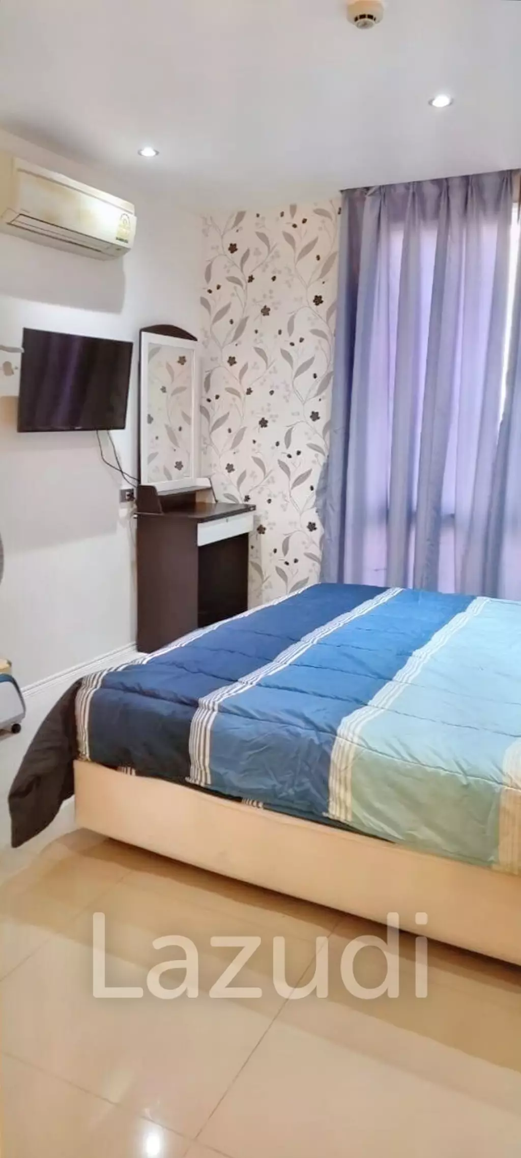 1 ห้องนอน 1 ห้องน้ำ, 37 ตรม, แอทแลนติสคอนโด