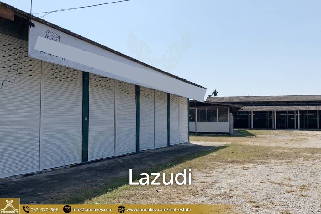 Sell/Rent 7 rai land close to the main road.
