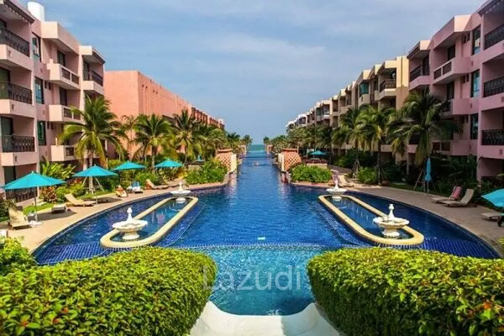 1 Bed Beachfront Condo in Town