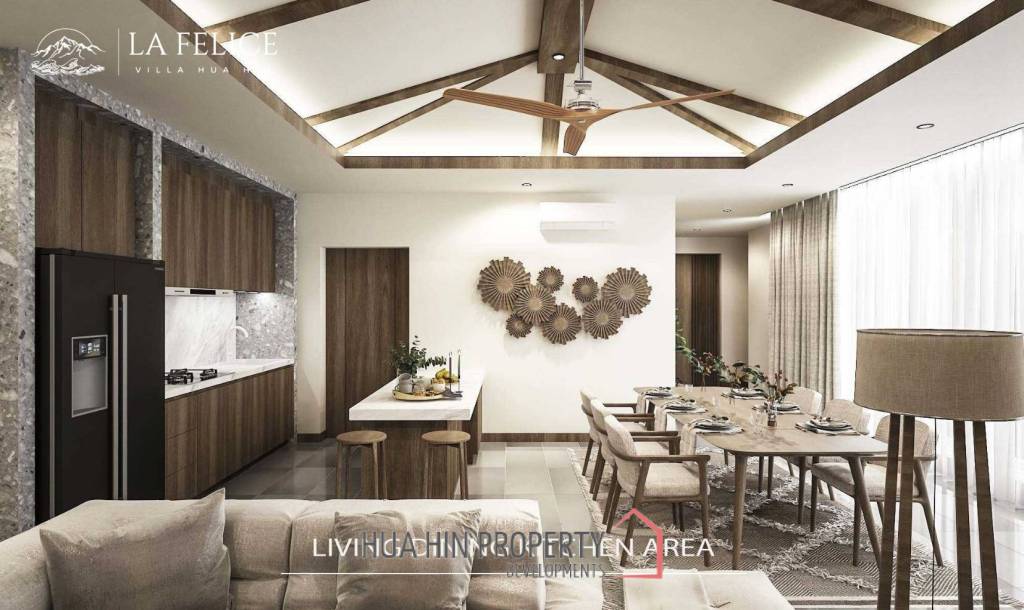 3 Bed 3 Bath 306 SQ.M. Plot 9 La Felice Hua Hin