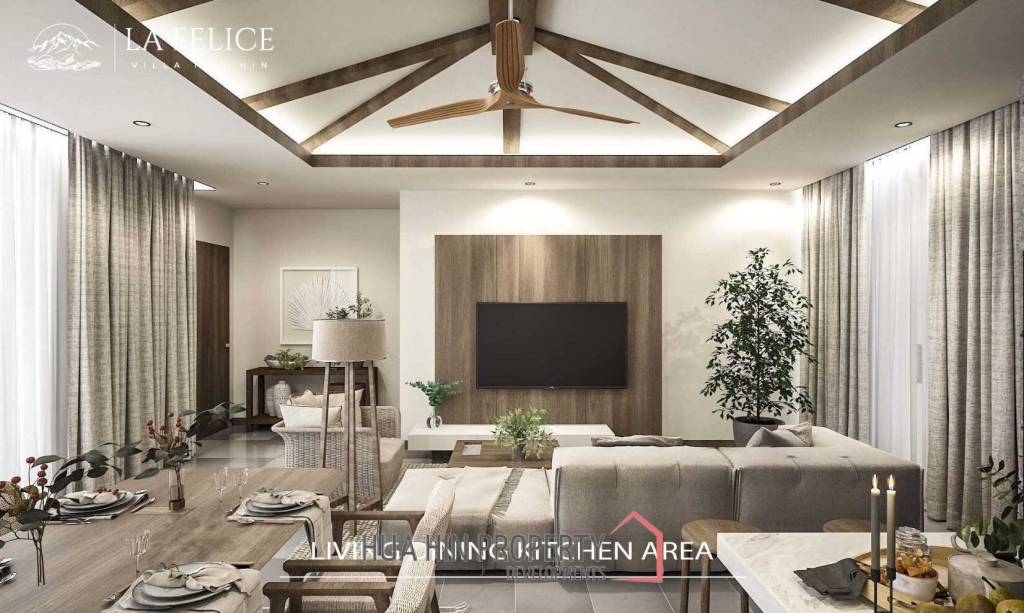 3 Bed 3 Bath 306 SQ.M. Plot 9 La Felice Hua Hin