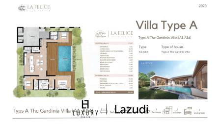 431 ตร.ม 3 เตียง 3 อาบน้ำ วิลล่า For ขาย