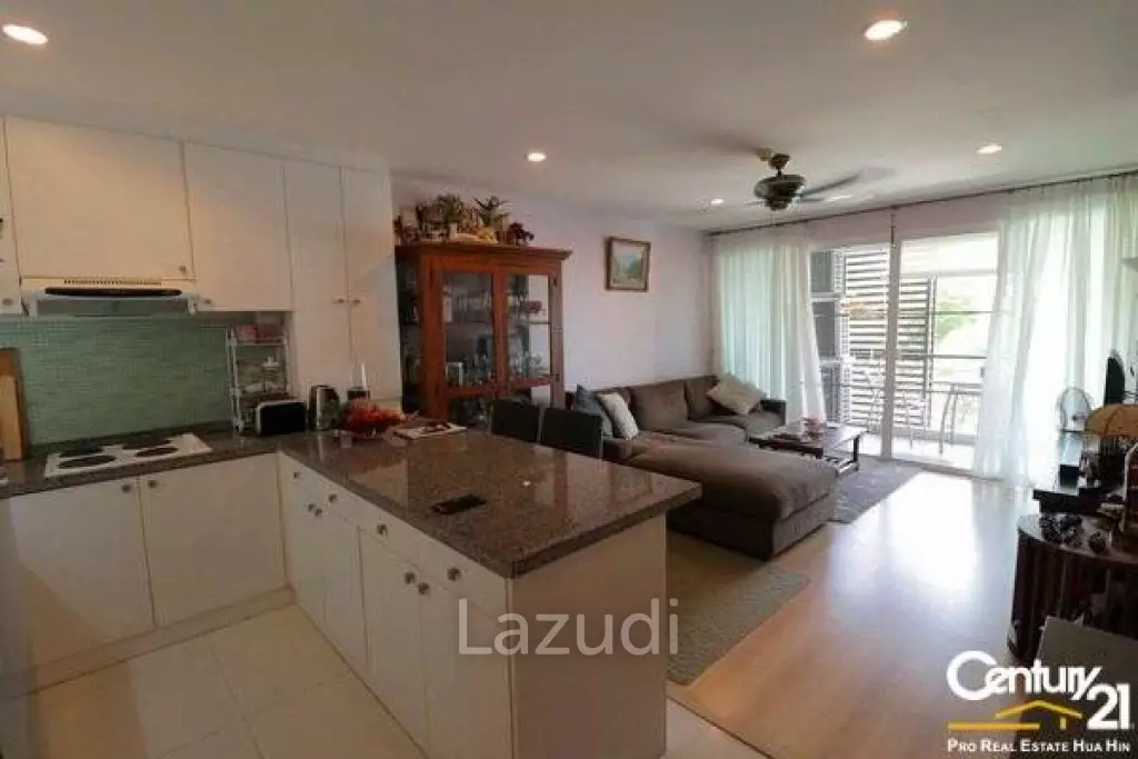 2 Bed with Pool View Condo in Town