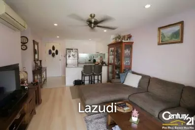 2 Bed with Pool View Condo in Town