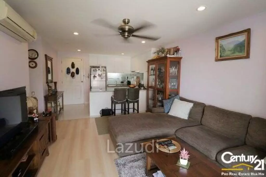 2 Bed with Pool View Condo in Town