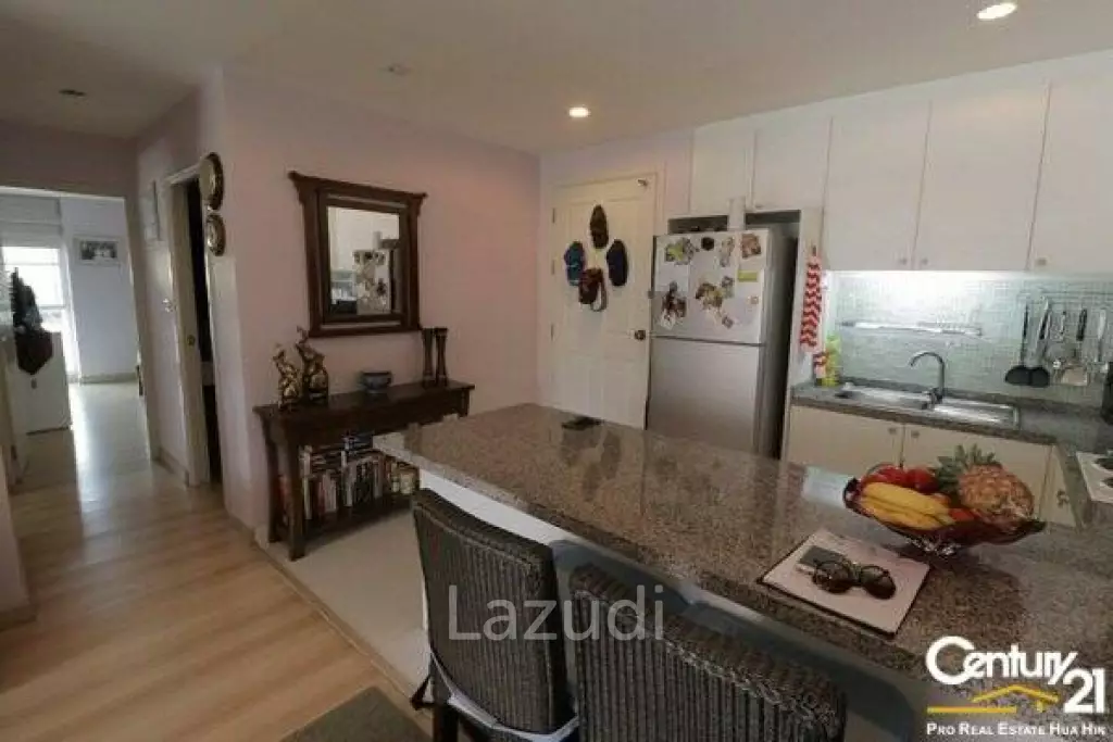 2 Bed with Pool View Condo in Town