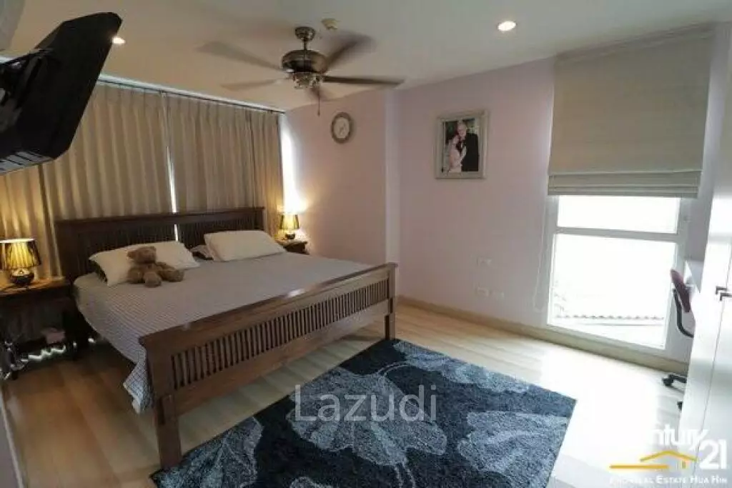 2 Bed with Pool View Condo in Town