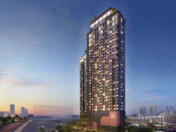 2 Bed 1 Bath 47 SQ.M. Life Rama4-Asoke