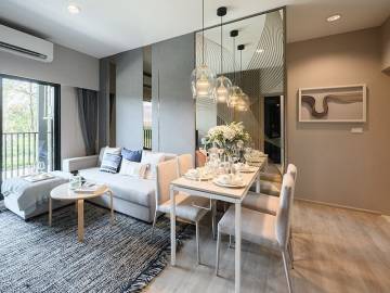 2 Bed 1 Bath 50.77 SQ.M. Niche Mono Mega Space Bangna