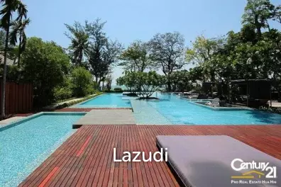 2 Bed Beachfront Condo in Town