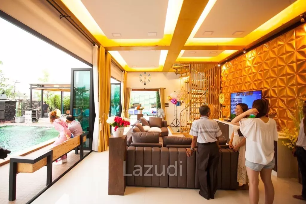 ขายบ้านพร้อมโรงงานทำถุงมือผ้าใน แม่สาย เชียงราย