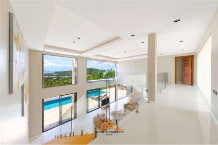 Incredible 4-Bed Villa with Ocean Views in Bo Phut, Koh Samui