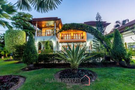 Two Story Private Villa Near Sainoi Beach For Sale on Large Land Plot