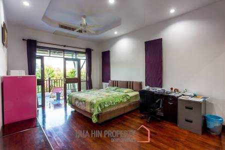 Two Story Private Villa Near Sainoi Beach For Sale on Large Land Plot