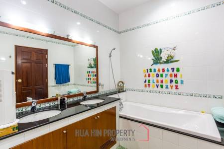 Two Story Private Villa Near Sainoi Beach For Sale on Large Land Plot