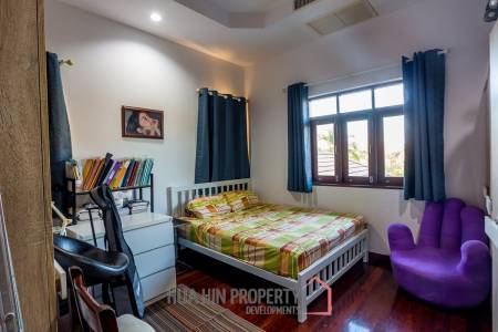 Two Story Private Villa Near Sainoi Beach For Sale on Large Land Plot