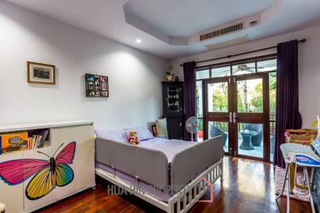 Two Story Private Villa Near Sainoi Beach For Sale on Large Land Plot