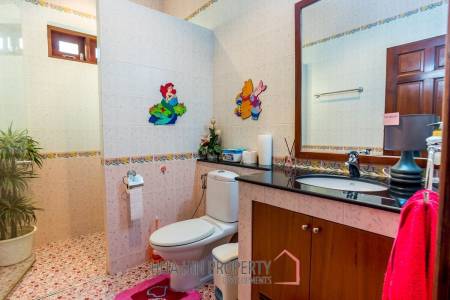Two Story Private Villa Near Sainoi Beach For Sale on Large Land Plot
