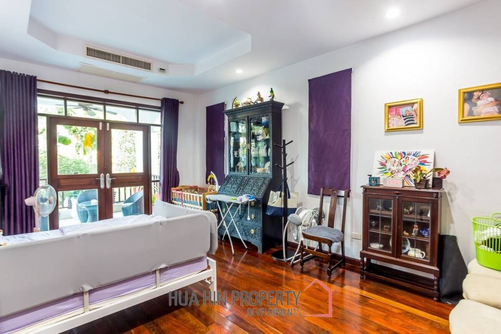 Two Story Private Villa Near Sainoi Beach For Sale on Large Land Plot