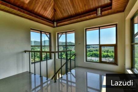 LEELAWADEE: High Quality Bali Style 3 Bed Pool Villa with Panoramic Mountain Views