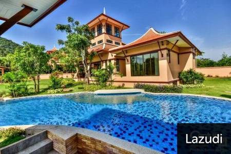 LEELAWADEE: High Quality Bali Style 3 Bed Pool Villa with Panoramic Mountain Views