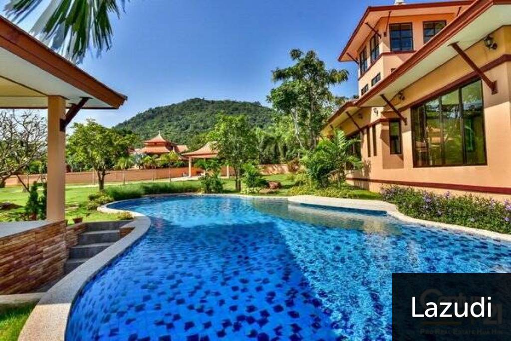 LEELAWADEE: High Quality Bali Style 3 Bed Pool Villa with Panoramic Mountain Views