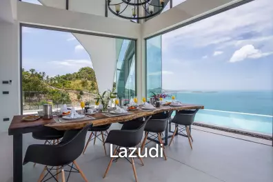 6-Bedroom Villa with Panoramic Ocean View