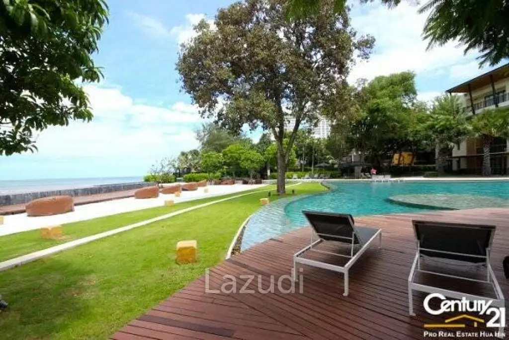 BAAN SAN SUK : 2 Bed Beachfront Condo with Sea View